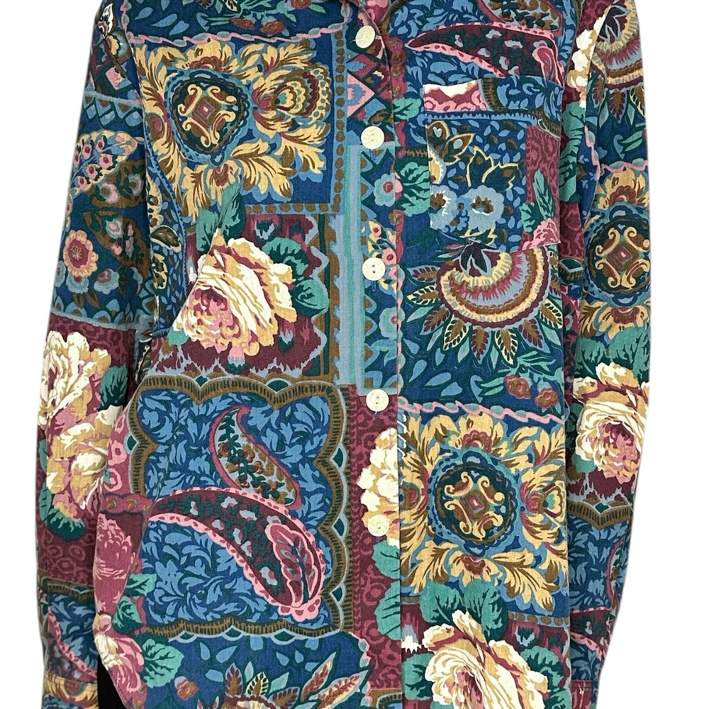 Vintage Rodeo Floral Patchwork Shirt